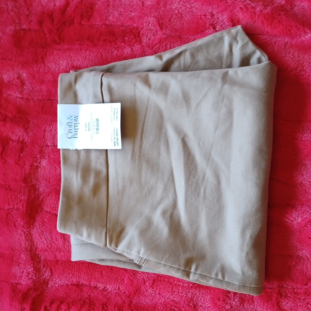 Ladies Woven Pants (Capris) by Croft & Barrow‎